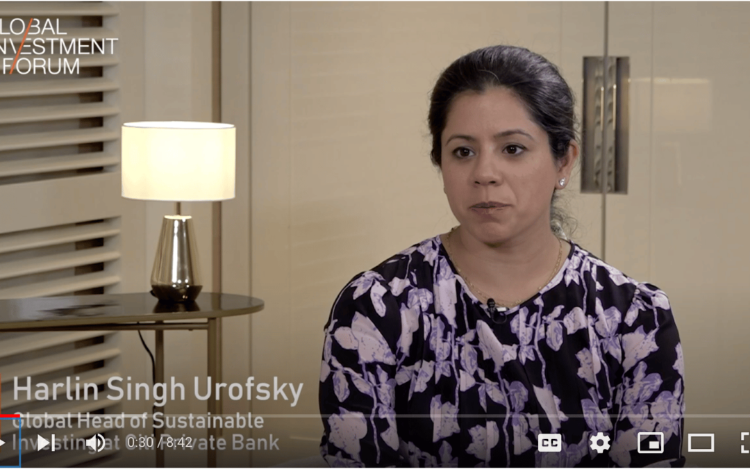 Harlin Singh Urofsky (Citi Private Bank) interview at the Global Investment Forum 2022