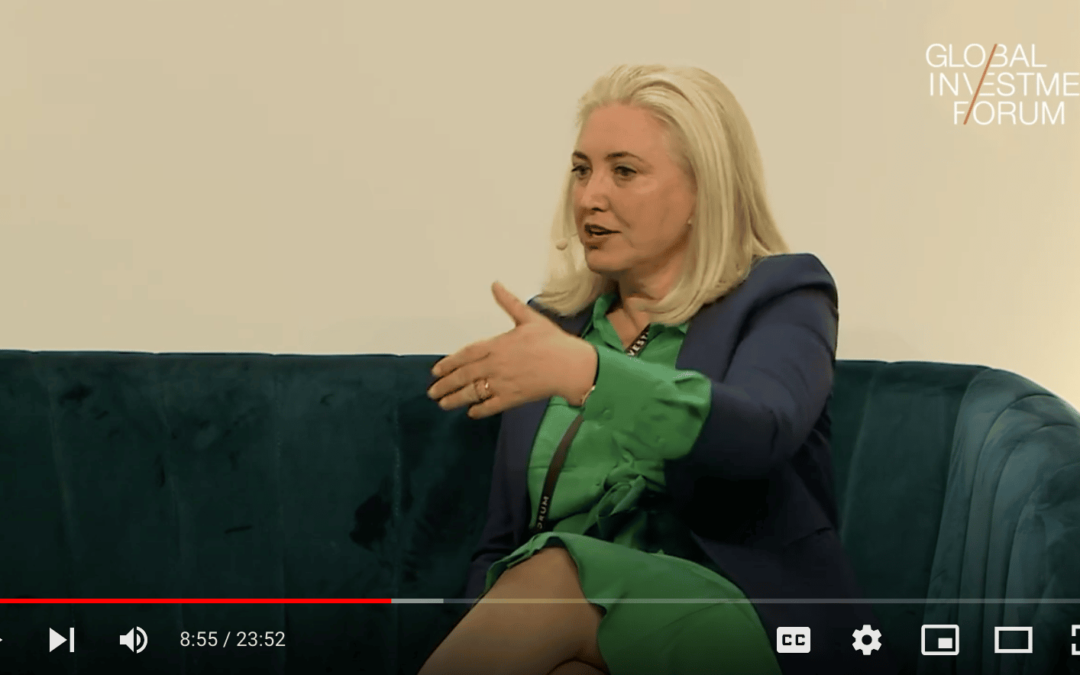 Fiona Frick (Unigestion) at the 2022 Global Investment Forum