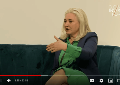 Fiona Frick (Unigestion) at the 2022 Global Investment Forum