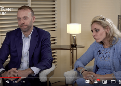 Ellie Rubenstein and Ross Iverson (Manna Tree) interview at the Global Investment Forum 2022