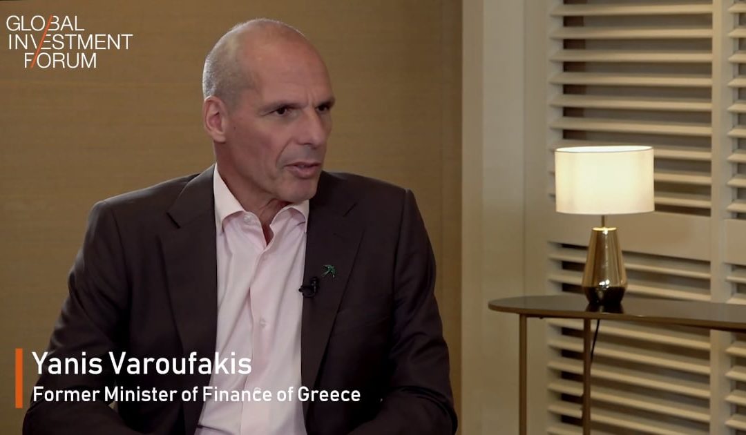 Yanis Varoufakis interview at the Global Investment Forum 2022