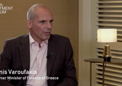 Yanis Varoufakis interview at the Global Investment Forum 2022