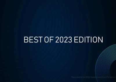 Highlights from the Global Investment Forum 2023